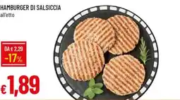 Galassia Hamburger di salsiccia offerta