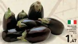 Spazio Conad Melanzane tonde origine italia, categoria i al kg offerta