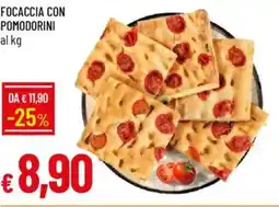 Galassia Focaccia con pomodorini offerta