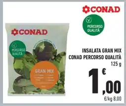 Conad INSALATA GRAN MIX CONAD PERCORSO QUALITÀ offerta