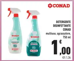 Conad DETERGENTE DISINFETTANTE CONAD offerta