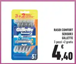 Conad RASOI COMFORT SENSOR3 GILLETTE offerta