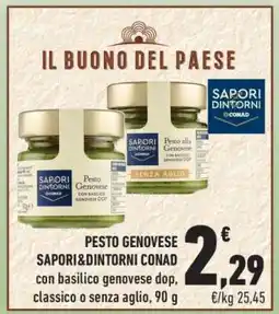 Conad PESTO GENOVESE SAPORI&DINTORNI CONAD offerta