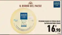 Conad Pecorino Bianco di Pienza Dolce offerta