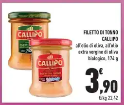 Conad FILETTO DI TONNO CALLIPO offerta