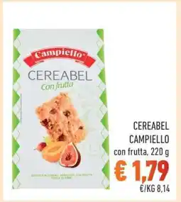 Conad CEREABEL CAMPIELLO con frutta, 220 g offerta