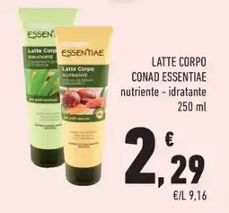 Conad LATTE CORPO CONAD ESSENTIAE offerta