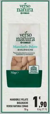 Conad Mandorle Pelate Biologiche offerta