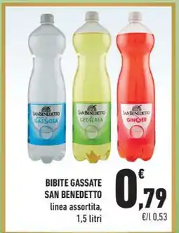 Conad Bibite Gassate San Benedetto offerta