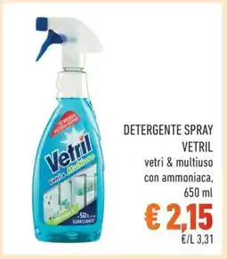 Conad DETERGENTE SPRAY VETRIL offerta