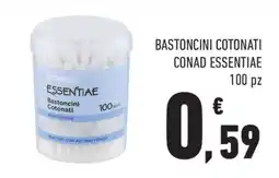 Conad BASTONCINI COTONATI CONAD ESSENTIAE offerta