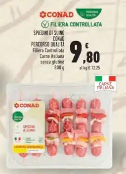 Conad Spiedini Di Suino offerta