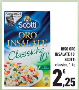 Conad RISO ORO INSALATE 10’ SCOTTI offerta