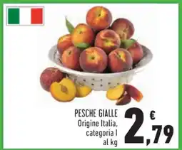 Conad PESCHE GIALLE offerta