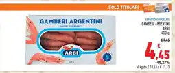 Conad Gamberi argentini offerta