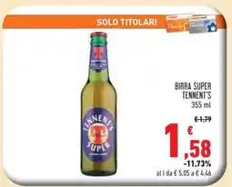 Conad Birra Super Tennent's offerta