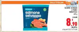 Conad Salmone Selvaggio a Tranci Mobilpesca offerta
