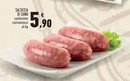 Conad Salsiccia Di Suino offerta
