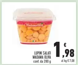 Conad Lupini Salati Madama Oliva offerta