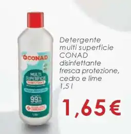 Conad Detergente multi superficie CONAD offerta