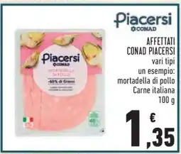 Conad AFFETTATI CONAD PIACERSI offerta