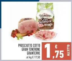 Conad PROSCIUTTO COTTO GRAN TENERONE GRANTERRE offerta