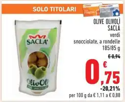 Conad OLIVE OLIVOLÌ SACLÀ offerta