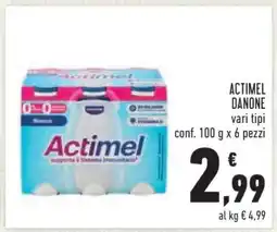 Conad ACTIMEL DANONE offerta