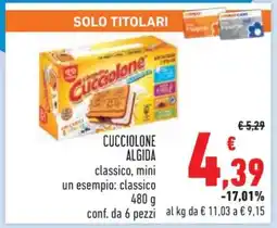 Conad CUCCIOLONE ALGIDA offerta