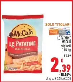 Conad LE PATATINE MCCAIN offerta
