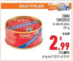 Conad TONNO CONSORCIO offerta