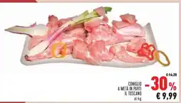 Conad Coniglio a metà in parti Il Toscano offerta
