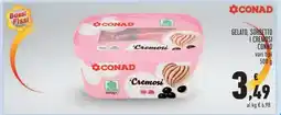 Conad GELATO, SORBETTO I CREMOSI CONAD offerta