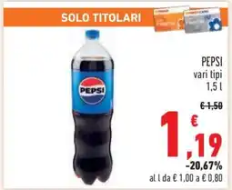 Conad Pepsi offerta
