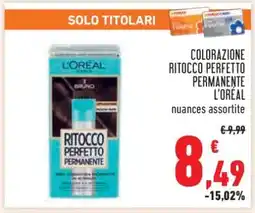 Conad Colorazione Ritocco Perfetto Permanente L'Oréal offerta