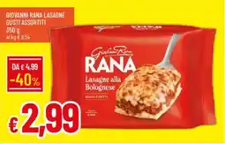 Galassia Giovanni rana lasagne gusti assortiti offerta