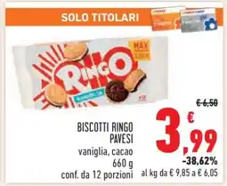 Conad BISCOTTI RINGO PAVESI offerta