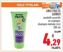 Conad LINEA FRUCTIS GARNIER offerta