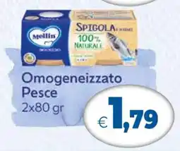Famila Mellin Omogeneizzato Pesce offerta