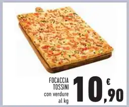 Conad FOCACCIA TOSSINI offerta
