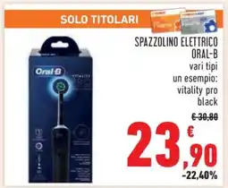 Conad Spazzolino elettrico ORAL B offerta