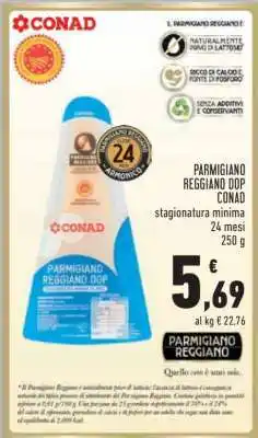 Conad PARMIGIANO REGGIANO DOP CONAD offerta