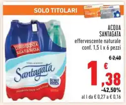 Conad ACQUA SANTAGATA offerta