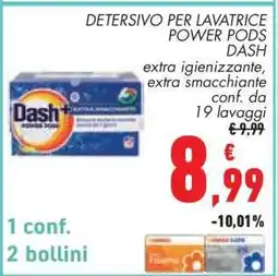 Conad DASH POWER PODS offerta