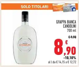 Conad Grappa Bianca Candolini offerta