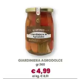Famila GIARDINIERA AGRODOLCE offerta