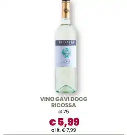 Famila VINO GAVI DOCG RICOSSA offerta