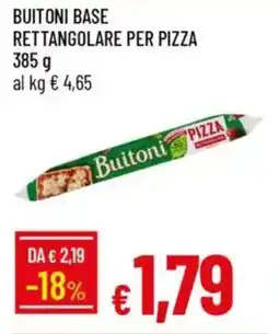 Galassia Buitoni base rettangolare per pizza offerta