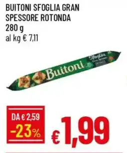 Galassia Buitoni sfoglia gran spessore rotonda offerta