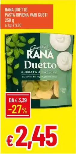 Galassia Rana duetto pasta ripiena vari gusti offerta